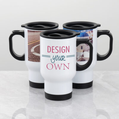 Customized Sovrano Olimpio 15 oz. Microwavable Travel Mug, Custom Travel  Mugs