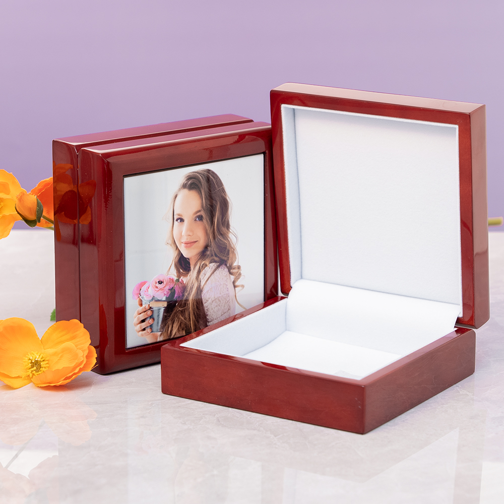 Custom Personalized Jewelry Box - Add your own Picture, Design