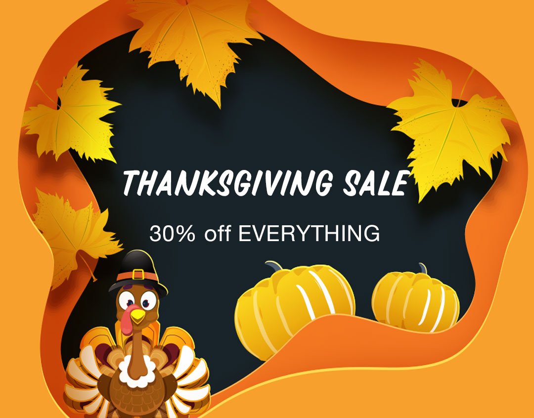Thanksgiving Sale 2022 30 off sitewide Vivoprint