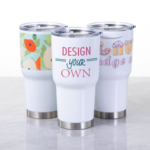 Personalized 30 oz stainless steel travel tumbler- Customizable