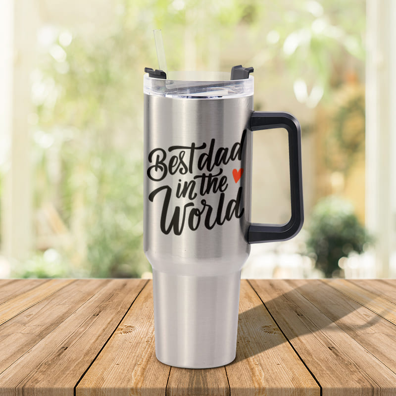 Father's day_40 oz Stainless Steel Insulated Travel Mug