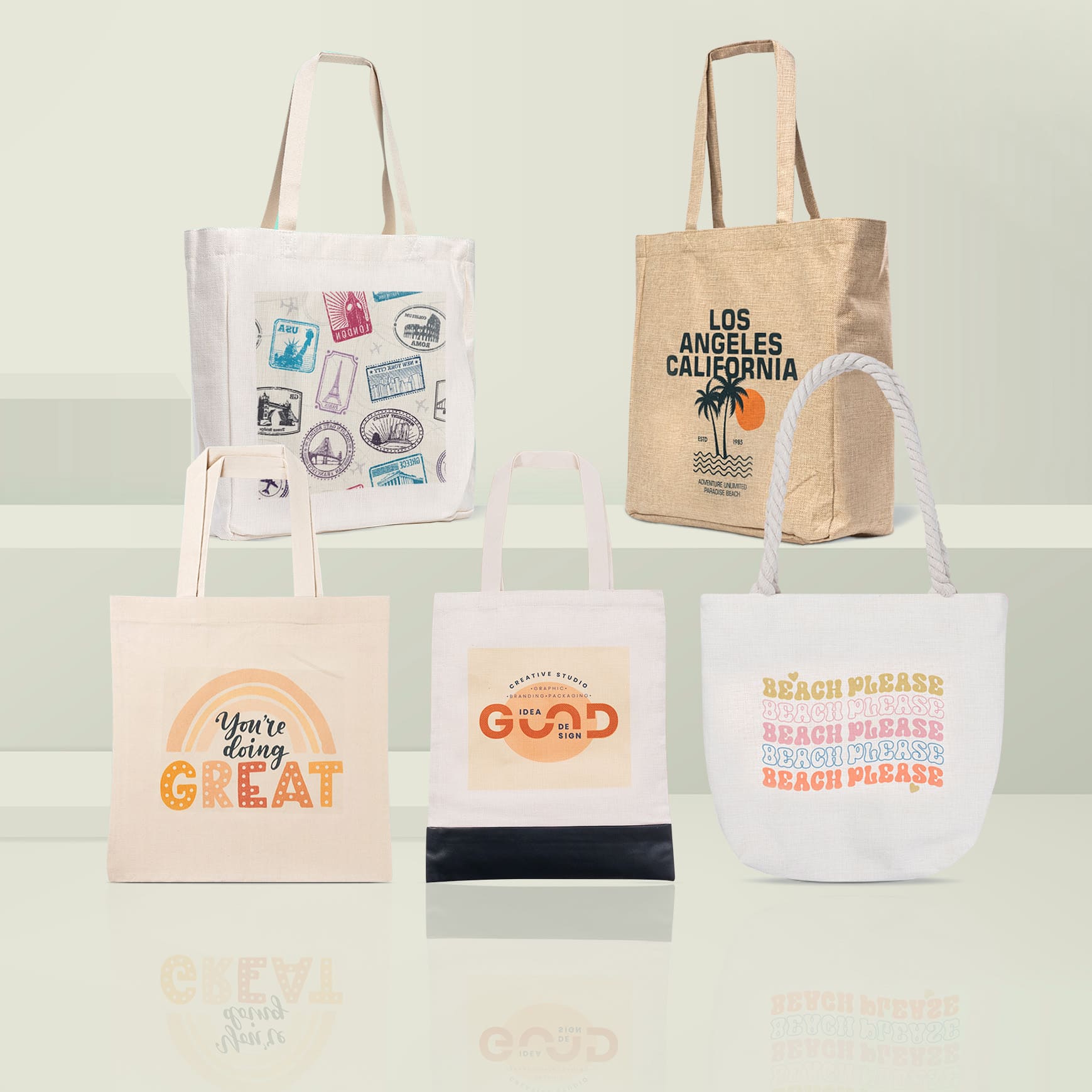 2024 promotional tote bags banner