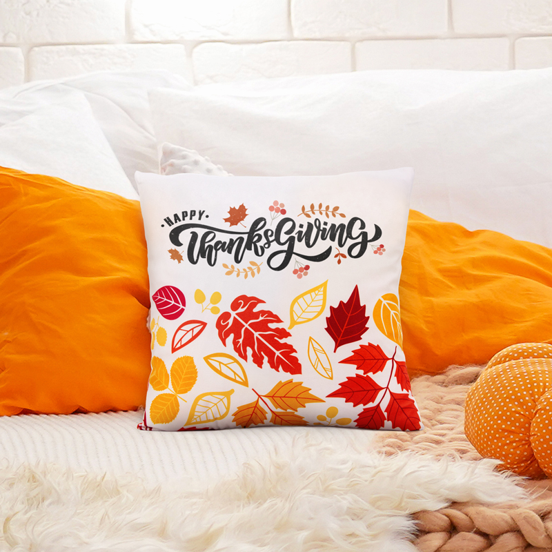 2024 Fall Essentials Sale Cozy 2024 Fall Leaves Pillowcase