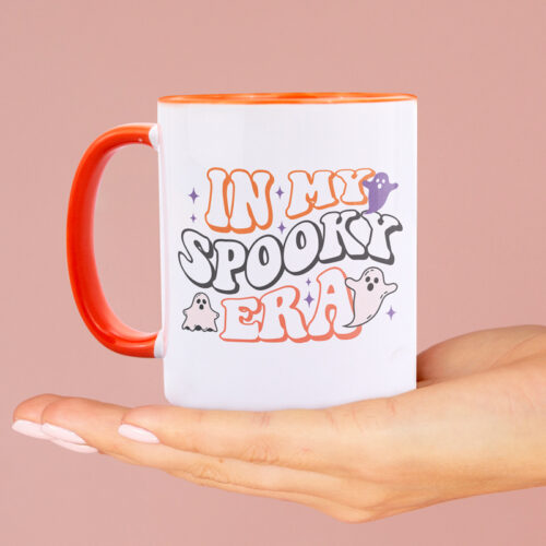 In My Spooky Era Halloween Orange Color Mug 4