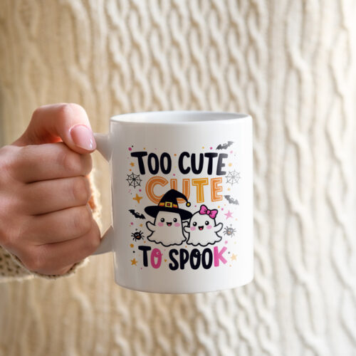 too cute to spook halloween mugs 4