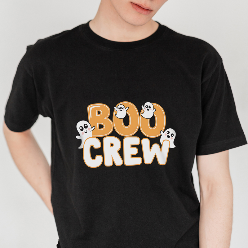 2024 Halloween Basic Cotton T shirt