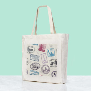 Cotton Linen Tote Bag-2